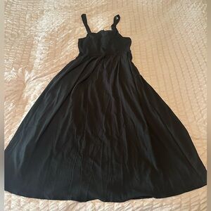 Corset Subtle Body- gathers at bust- black Sundress NWT - SHEIN MOD- Size L